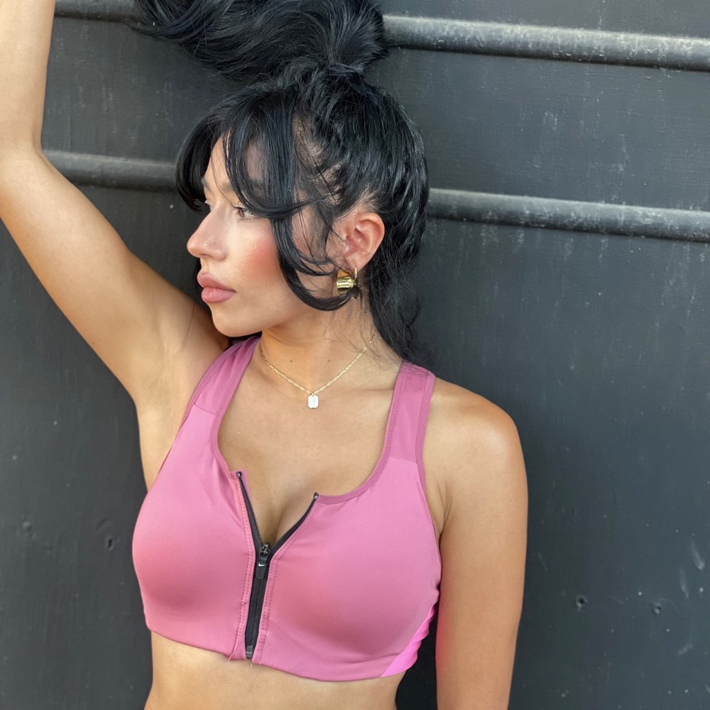 Nike Shape Pink Sports Bra